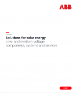 ABB - SOLAR ENERGY CATALOGUE 